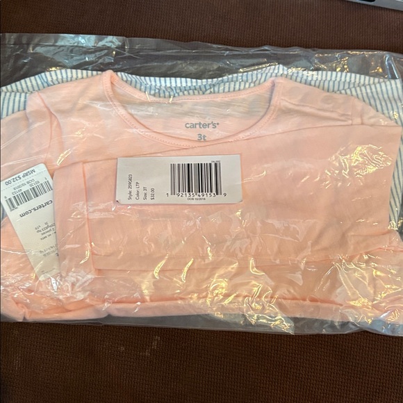 2T & 3T NWT Carters Girls Two Piece Moms Bestie - Picture 2 of 2